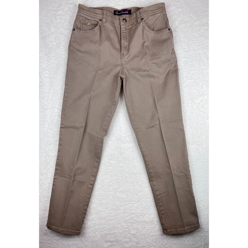 Gloria VANDERBILT Jeans Tan Size 10 Short